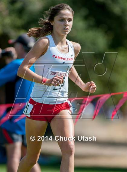 Thumbnail 1 in Stanford Invitational Girls 5K Seeded Race photogallery.