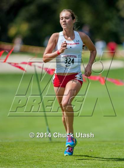 Thumbnail 1 in Stanford Invitational Girls 5K Seeded Race photogallery.