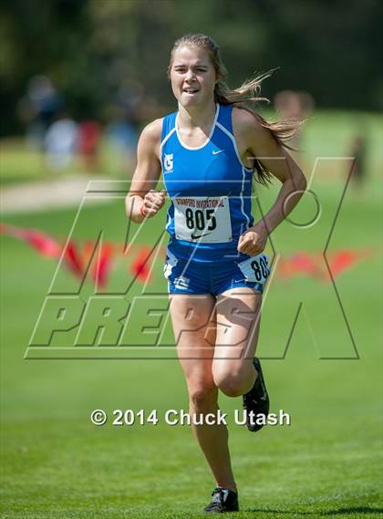 Thumbnail 1 in Stanford Invitational Girls 5K Seeded Race photogallery.