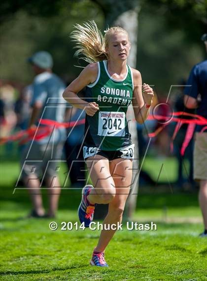 Thumbnail 1 in Stanford Invitational Girls 5K Seeded Race photogallery.