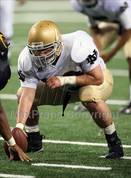 Thumbnail 3 in Klein Oak vs. Notre Dame (Kirk Herbstreit Varsity Football Classic) photogallery.