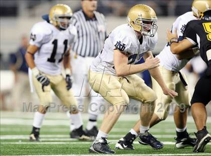 Thumbnail 2 in Klein Oak vs. Notre Dame (Kirk Herbstreit Varsity Football Classic) photogallery.