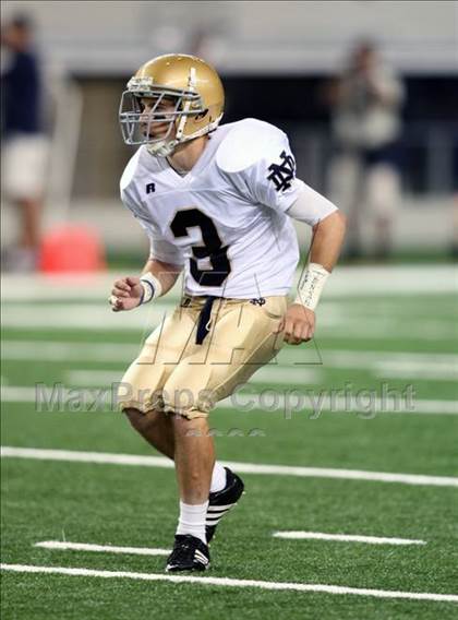 Thumbnail 2 in Klein Oak vs. Notre Dame (Kirk Herbstreit Varsity Football Classic) photogallery.