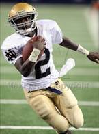 Notre Dame's other diminutive half is Kenneth Boggs (2), who had a big game Monday.