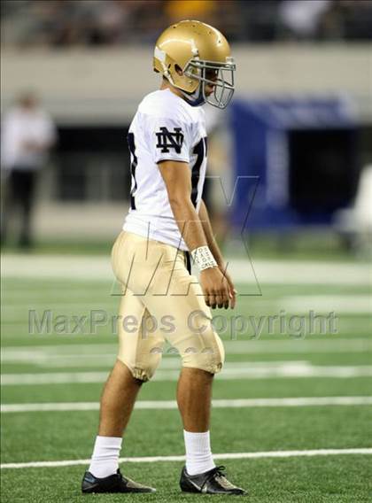 Thumbnail 1 in Klein Oak vs. Notre Dame (Kirk Herbstreit Varsity Football Classic) photogallery.
