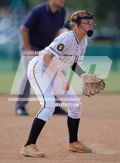 Thumbnail 3 in Robert Toombs Christian Academy vs Crisp Academy (GIAA 1A State Championships)  photogallery.