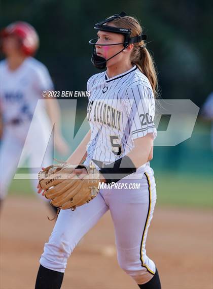 Thumbnail 2 in Robert Toombs Christian Academy vs Crisp Academy (GIAA 1A State Championships)  photogallery.