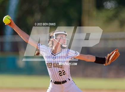 Thumbnail 3 in Robert Toombs Christian Academy vs Crisp Academy (GIAA 1A State Championships)  photogallery.