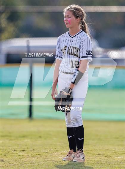 Thumbnail 3 in Robert Toombs Christian Academy vs Crisp Academy (GIAA 1A State Championships)  photogallery.