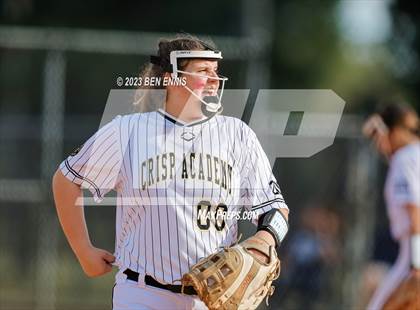 Thumbnail 3 in Robert Toombs Christian Academy vs Crisp Academy (GIAA 1A State Championships)  photogallery.