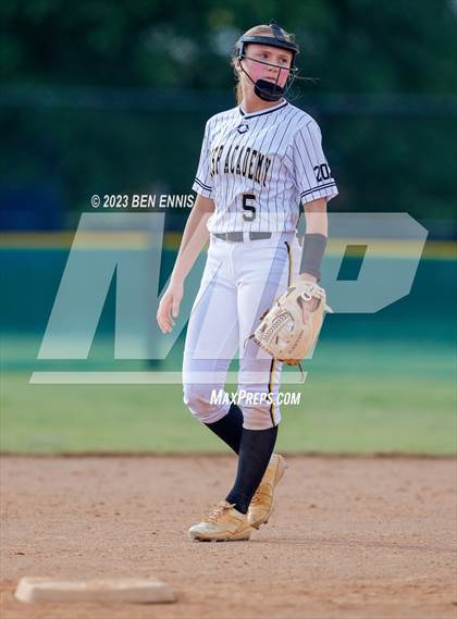 Thumbnail 1 in Robert Toombs Christian Academy vs Crisp Academy (GIAA 1A State Championships)  photogallery.