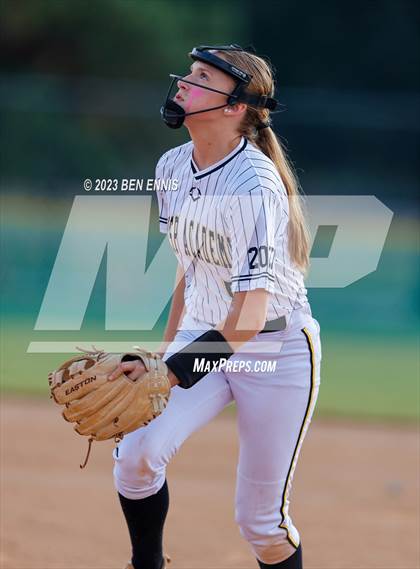 Thumbnail 1 in Robert Toombs Christian Academy vs Crisp Academy (GIAA 1A State Championships)  photogallery.