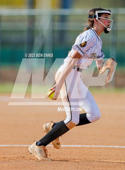Thumbnail 3 in Robert Toombs Christian Academy vs Crisp Academy (GIAA 1A State Championships)  photogallery.