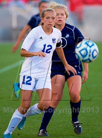 Thumbnail 2 in Dixie vs Juan Diego (UHSAA 3A Region Final) photogallery.