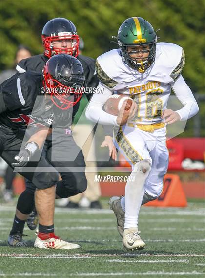 Thumbnail 2 in Ward Melville @ Patchogue-Medford (Class A Quarterfinal) photogallery.