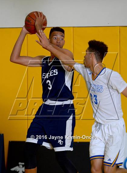 Thumbnail 1 in St. Bernard vs. Rancho Christian (CIF SS Final) photogallery.