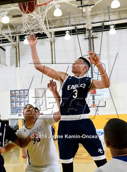 Thumbnail 1 in St. Bernard vs. Rancho Christian (CIF SS Final) photogallery.