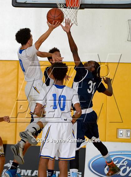 Thumbnail 3 in St. Bernard vs. Rancho Christian (CIF SS Final) photogallery.