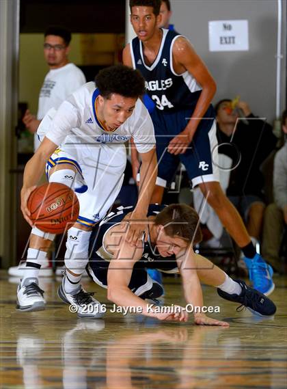 Thumbnail 1 in St. Bernard vs. Rancho Christian (CIF SS Final) photogallery.