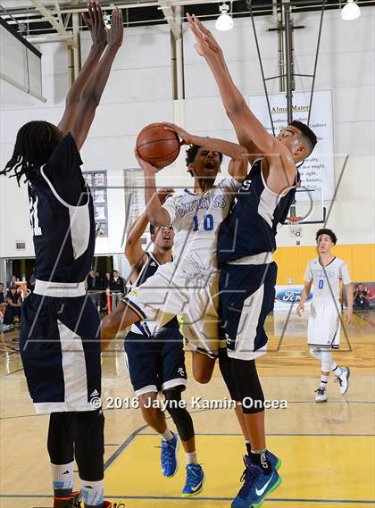Thumbnail 3 in St. Bernard vs. Rancho Christian (CIF SS Final) photogallery.