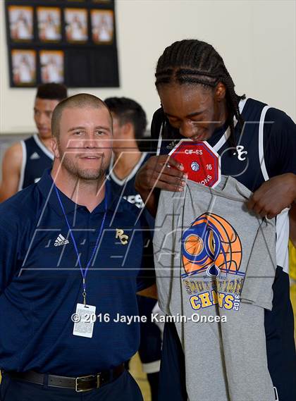 Thumbnail 2 in St. Bernard vs. Rancho Christian (CIF SS Final) photogallery.