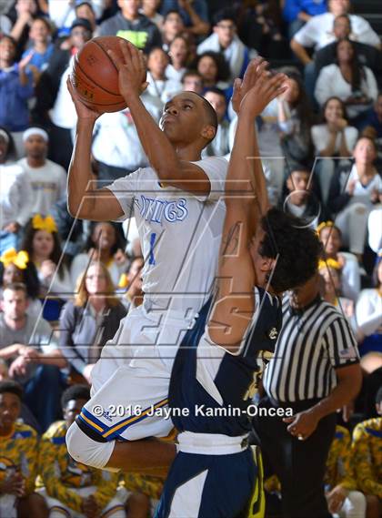 Thumbnail 1 in St. Bernard vs. Rancho Christian (CIF SS Final) photogallery.