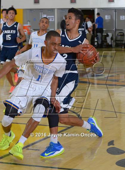 Thumbnail 2 in St. Bernard vs. Rancho Christian (CIF SS Final) photogallery.