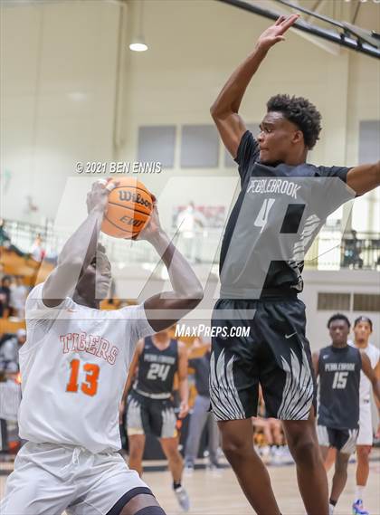 Thumbnail 2 in Wasatch Academy vs Pebblebrook (Holiday Hoopsgiving Tournament) photogallery.