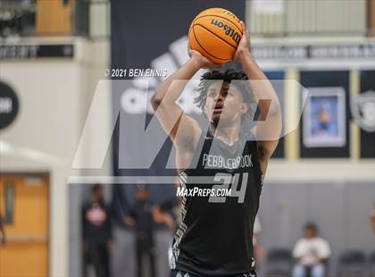 Thumbnail 1 in Wasatch Academy vs Pebblebrook (Holiday Hoopsgiving Tournament) photogallery.