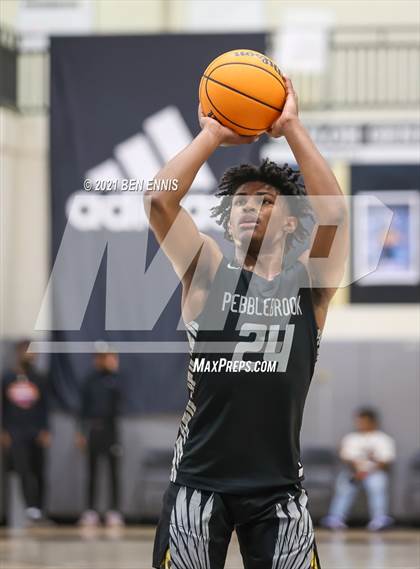 Thumbnail 2 in Wasatch Academy vs Pebblebrook (Holiday Hoopsgiving Tournament) photogallery.