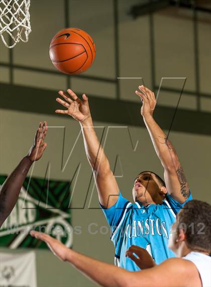 Thumbnail 1 in Johnston vs Lincoln (Pink Madness Tournament) photogallery.