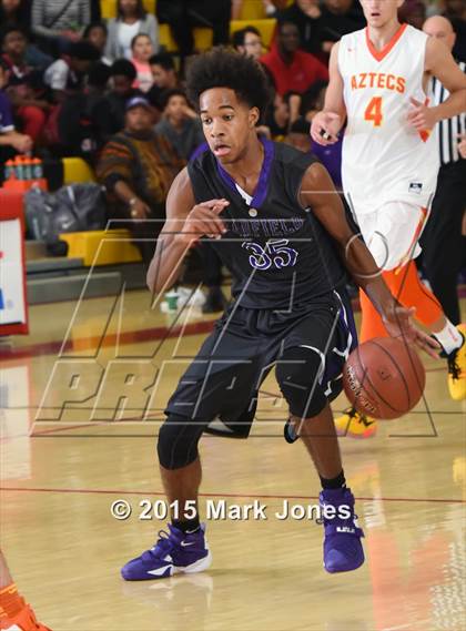 Thumbnail 2 in Corona del Sol vs Garfield (Hoophall West Invitational) photogallery.