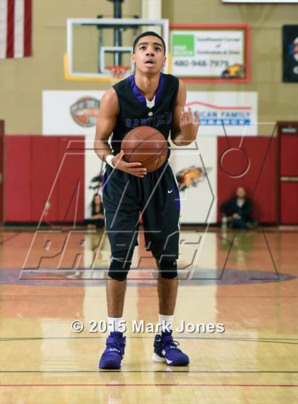 Thumbnail 3 in Corona del Sol vs Garfield (Hoophall West Invitational) photogallery.
