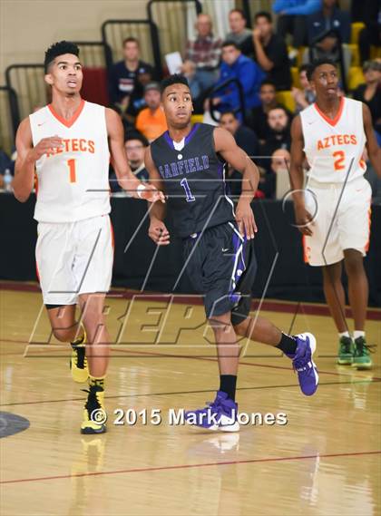 Thumbnail 2 in Corona del Sol vs Garfield (Hoophall West Invitational) photogallery.