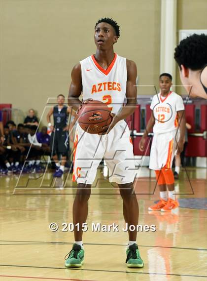Thumbnail 2 in Corona del Sol vs Garfield (Hoophall West Invitational) photogallery.
