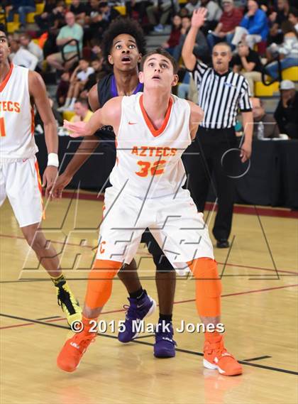 Thumbnail 3 in Corona del Sol vs Garfield (Hoophall West Invitational) photogallery.