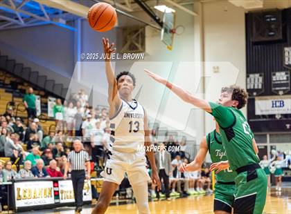 Thumbnail 1 in Triton Central vs. University (IHSAA 2A Lebanon Regional) photogallery.