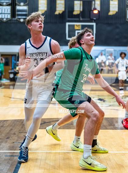 Thumbnail 1 in Triton Central vs. University (IHSAA 2A Lebanon Regional) photogallery.