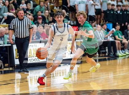 Thumbnail 2 in Triton Central vs. University (IHSAA 2A Lebanon Regional) photogallery.