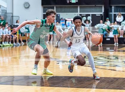Thumbnail 2 in Triton Central vs. University (IHSAA 2A Lebanon Regional) photogallery.