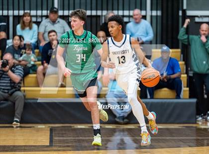 Thumbnail 3 in Triton Central vs. University (IHSAA 2A Lebanon Regional) photogallery.