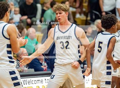 Thumbnail 1 in Triton Central vs. University (IHSAA 2A Lebanon Regional) photogallery.
