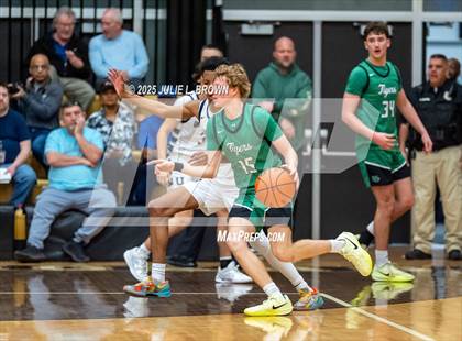 Thumbnail 3 in Triton Central vs. University (IHSAA 2A Lebanon Regional) photogallery.