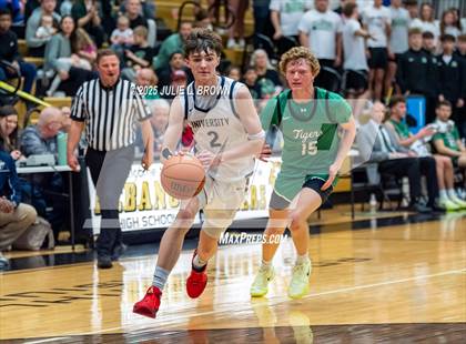 Thumbnail 3 in Triton Central vs. University (IHSAA 2A Lebanon Regional) photogallery.