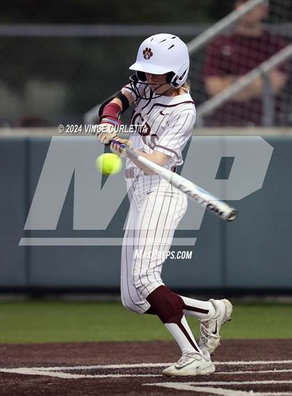 Thumbnail 2 in Round Rock @ Dripping Springs (UIL 6A Softball Bi-District Playoff) photogallery.