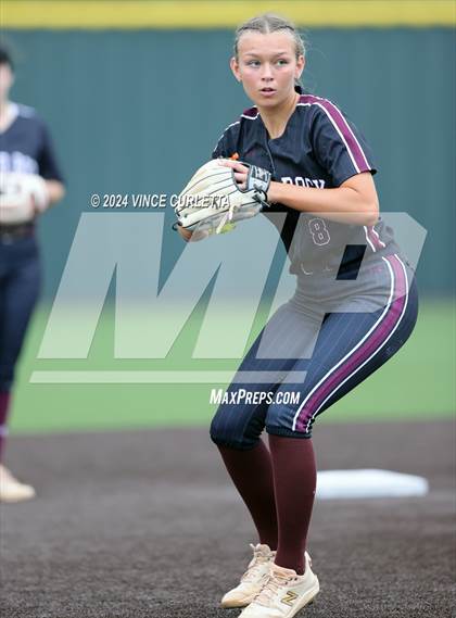 Thumbnail 2 in Round Rock @ Dripping Springs (UIL 6A Softball Bi-District Playoff) photogallery.