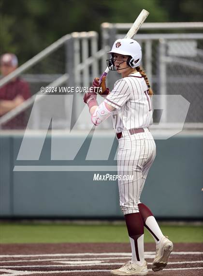 Thumbnail 1 in Round Rock @ Dripping Springs (UIL 6A Softball Bi-District Playoff) photogallery.