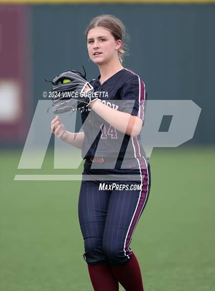 Thumbnail 1 in Round Rock @ Dripping Springs (UIL 6A Softball Bi-District Playoff) photogallery.