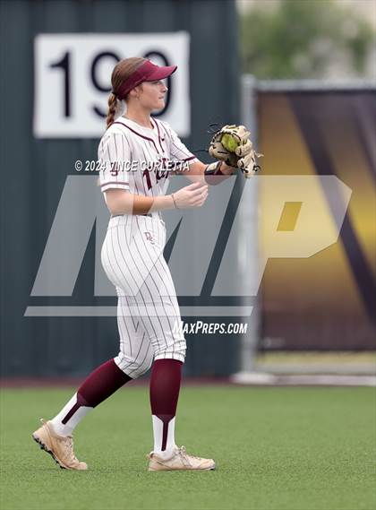 Thumbnail 1 in Round Rock @ Dripping Springs (UIL 6A Softball Bi-District Playoff) photogallery.