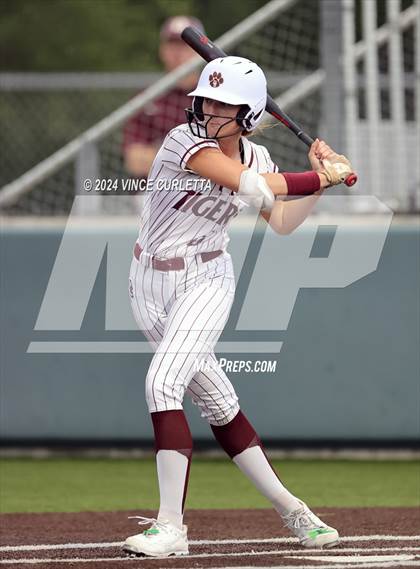 Thumbnail 1 in Round Rock @ Dripping Springs (UIL 6A Softball Bi-District Playoff) photogallery.